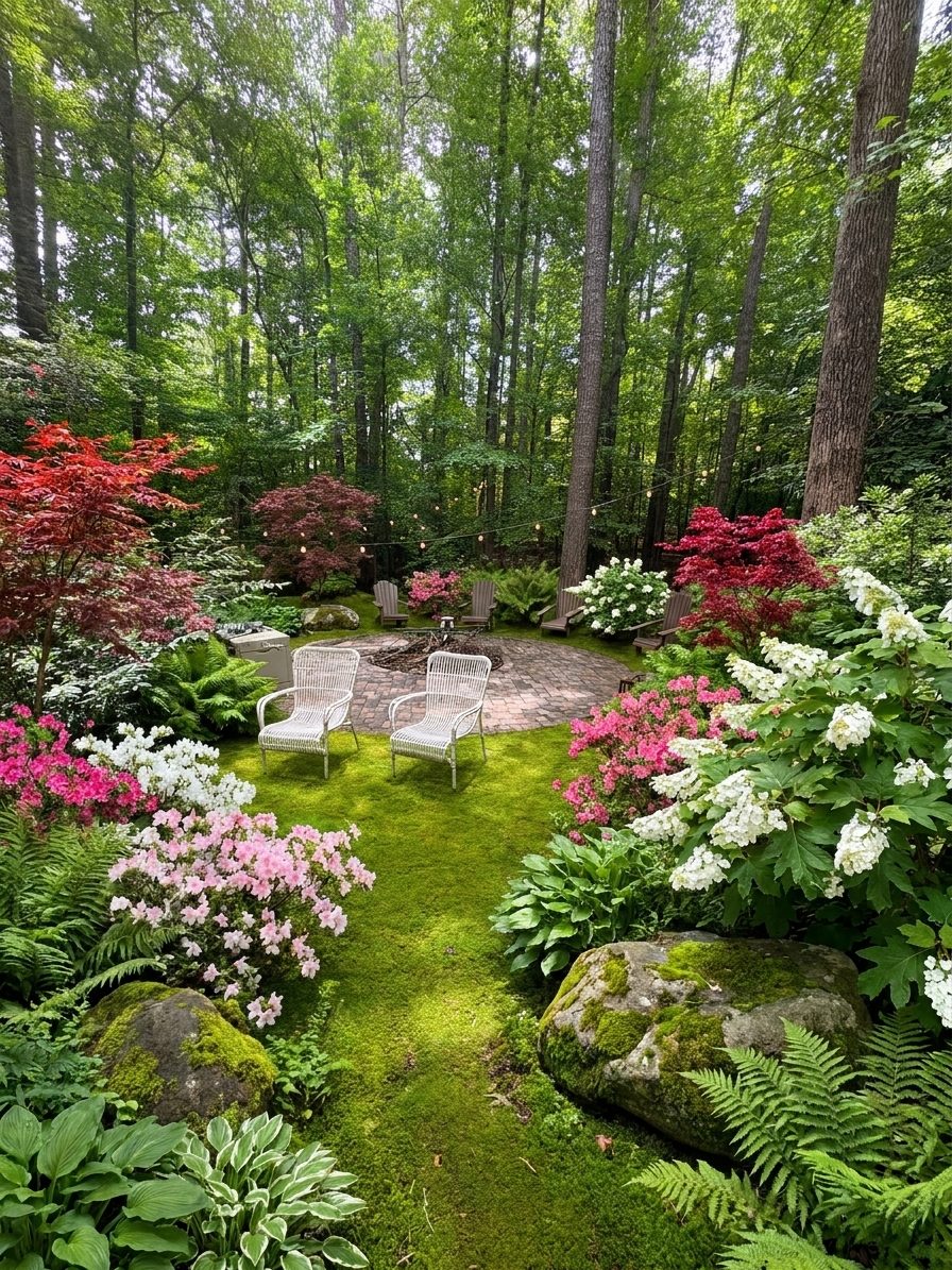 Fire-pit retreat — the vision
