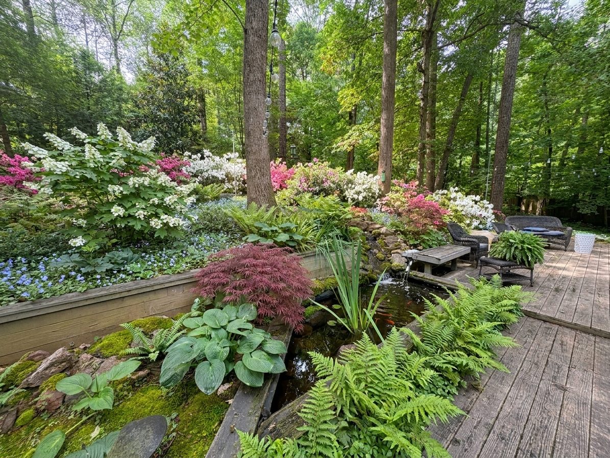 Koi pond — the vision